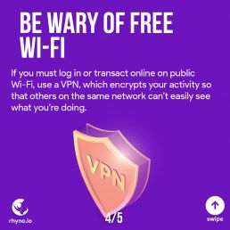 Be wary of Free Wi-Fi