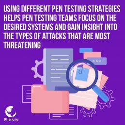 Using good and different penetration testing strategies for a strong cybersecurity